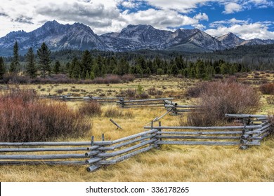 Countryside Near Stanley, Idaho.