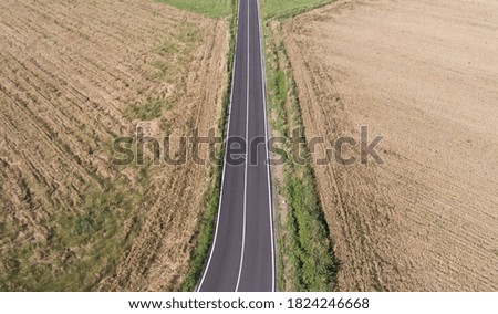 Similar – Image, Stock Photo road construction