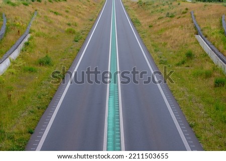 Similar – Image, Stock Photo road construction