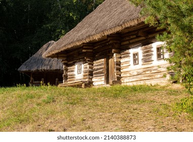 Countryside Slavic Village Ukrainian Villages Landmark Stock Photo ...