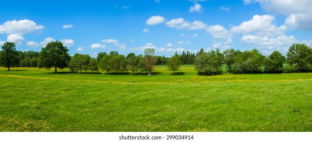 Countryside In Spring Near Angers, France