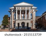 County government office in Hopkinsville, Kentucky. Christian county clerk building.