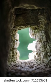 COUNTY OFFALY, IRELAND - AUGUST 23, 2017: Leap Castle Is One Of The Most Haunted Castles In Ireland