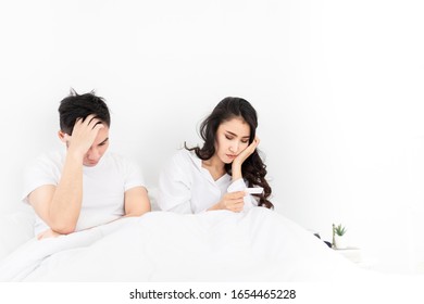 Couple Asian Feeling Serious After Asian Female Use Pregnancy Test, They Feeling Not Ready To Wedding, Contraceptive Problem