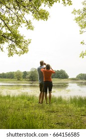 Couple Birdwatching