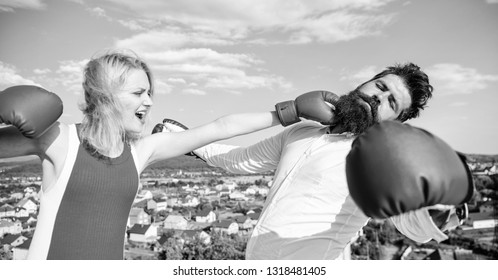 Fighting Girl Dominate Boy