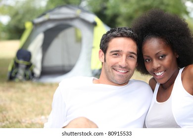 Couple Camping