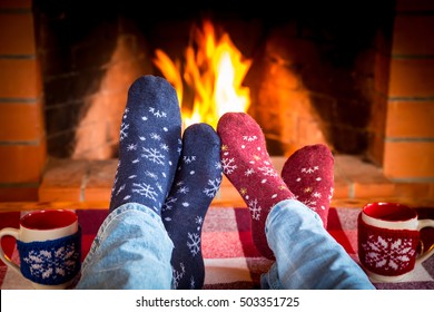 Royalty Free Woman Fireplace Stock Images Photos Vectors