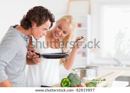 Similar – Image, Stock Photo To eat with pleasure