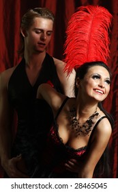 Couple Dancer Moulin Rouge