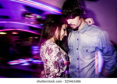 Couple Dancing In A Club