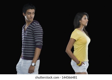 Couple Disinterested In Each Other