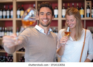 A Couple During Whisky Tasting