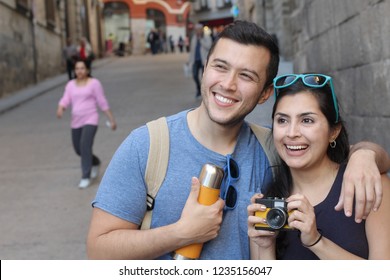 Couple Enjoying A Break During The Weekend