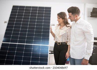 Couple In An Establishment Decide On Buying Solar Panels For Their Home