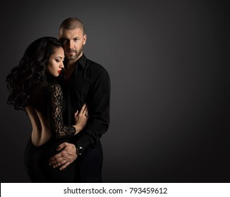 black couple in formal wear