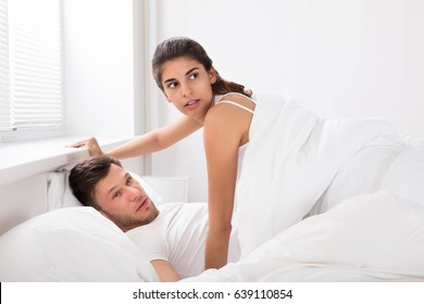 Couple Get Caught While Cheating In Bed