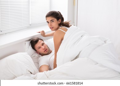 Couple Get Caught While Cheating In Bed