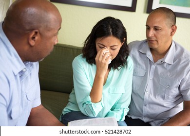 Couple Getting Relationship Counseling.