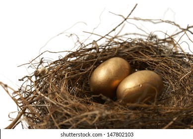 A Couple Gold Nest Eggs For The Idea Of A Wealthy Retirement Fund.