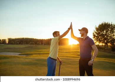 319 Golf high five Images, Stock Photos & Vectors | Shutterstock