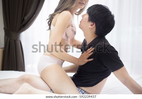Couple Have Sex Concept Sexy Charming Stockfoto Jetzt
