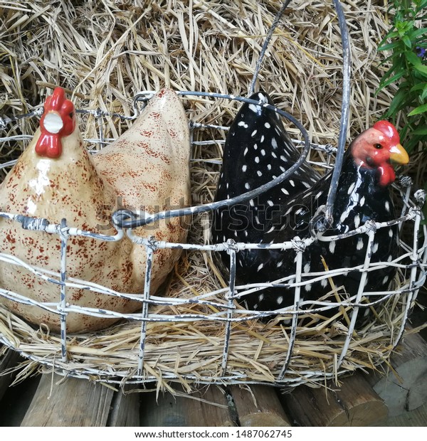 barbed wire basket