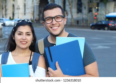 Couple of immigrants getting a proper education - Shutterstock ID 1236318010