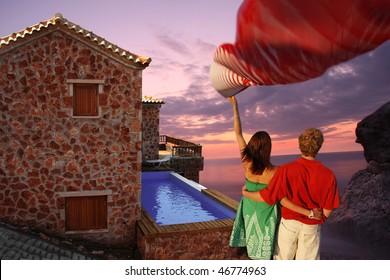  Couple In Love With Luxury Villa With Swimming Pool