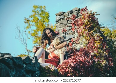 Couple In Love, Sensual Lovers Hugging And Embracing.