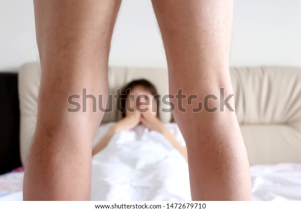 Nude Women Standing Legs Spread