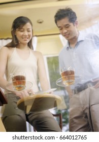 Couple Making Tea