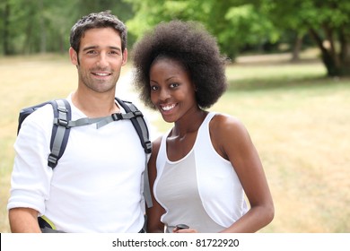 Couple On A Hike