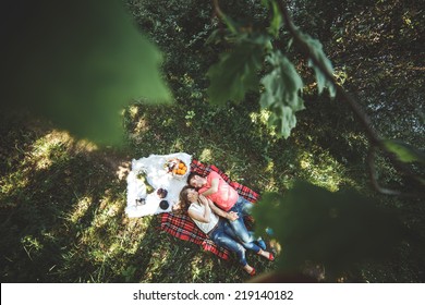 Couple On A Picnic