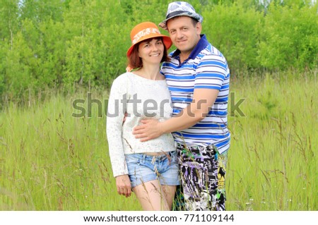 couple in the park