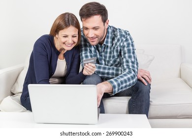 Couple Shopping Online