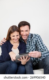 Couple Using The Ipad