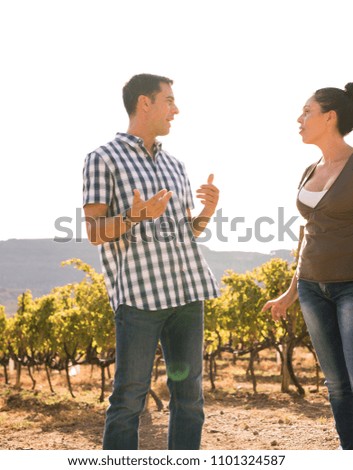 Similar – Image, Stock Photo Vineyards #2