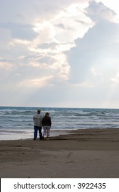 couple walking