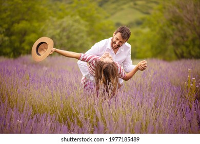 Couple walking trough lavender field.  Dancing love.  - Powered by Shutterstock