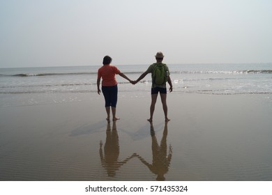 Couples in beaches
