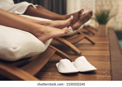 A Couples Spa Day Is What You Need. Cropped Shot Of A Couple Spending The Day Together At A Spa.