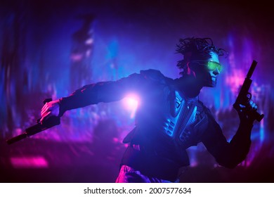 6,322 Cyberpunk battle Images, Stock Photos & Vectors | Shutterstock