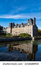 Courances, Essonne, Ile De France, France, 23th Of October, 2022: Chateau De Courances