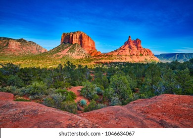 Courthouse Butte And Bell Rock, AZ