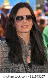 Courtney Cox At The Opening Of Disneyland's 