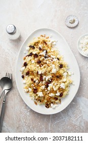 Couscous With Cranberry And Feta Cheese