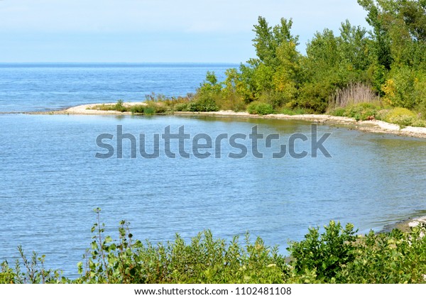 Cove Door County Wisconsin Surrounded By Royalty Free