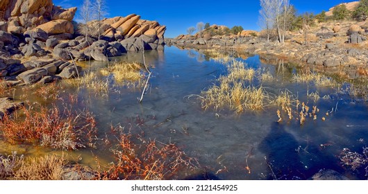 A Cove In The East Bay Of Willow Lake In Prescott Arizona.