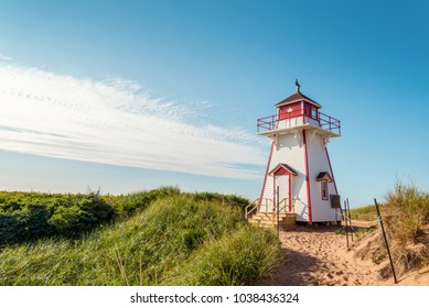 Covehead Lighthouse in Stanhope (Prince Edward Island, Canada)
